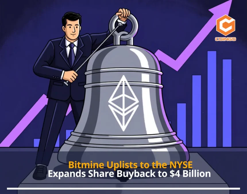 Bitmine Uplists to the NYSE